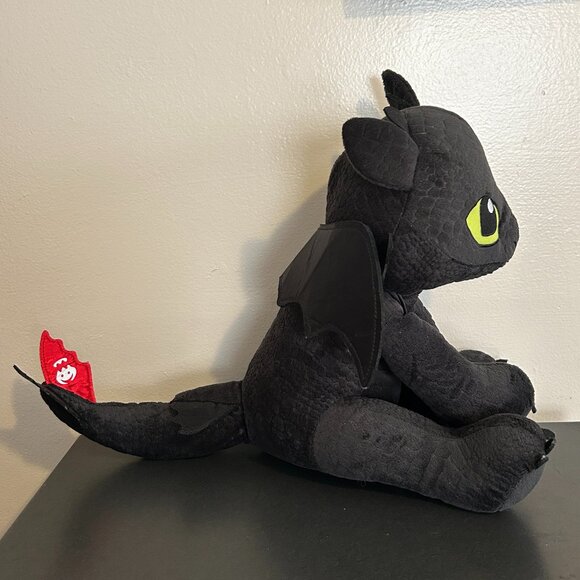 Build A Bear Toothless How to Train Your Dragon Stuffed animal with wings - Picture 2 of 6